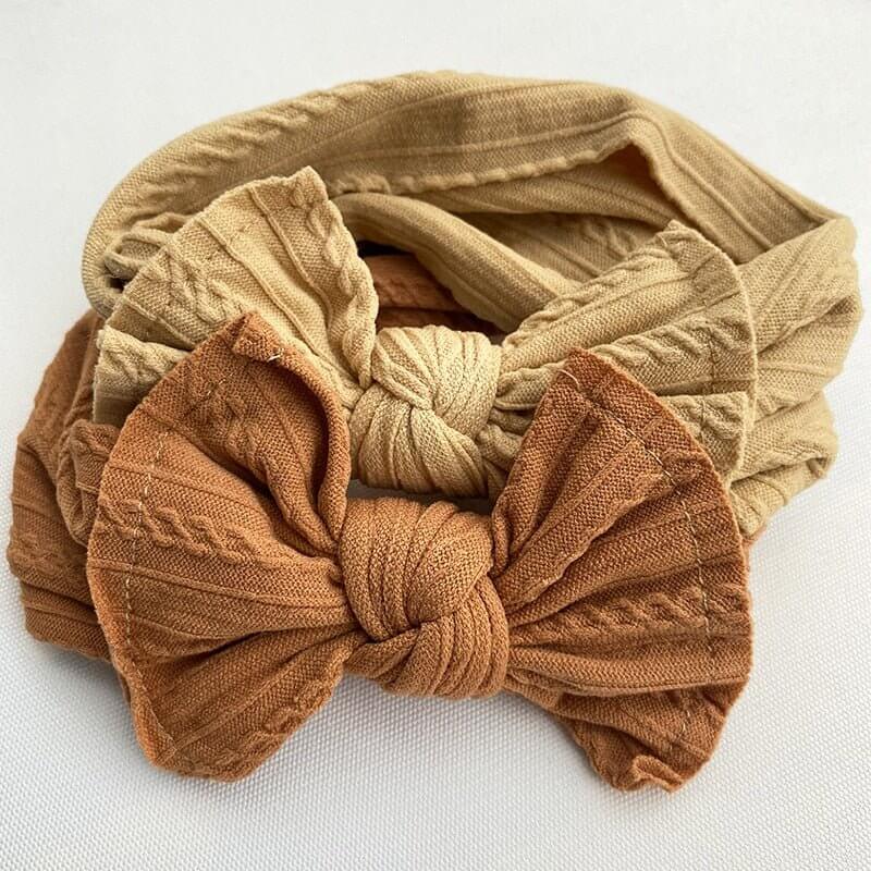 BubBarn Knitted Bow Headbands