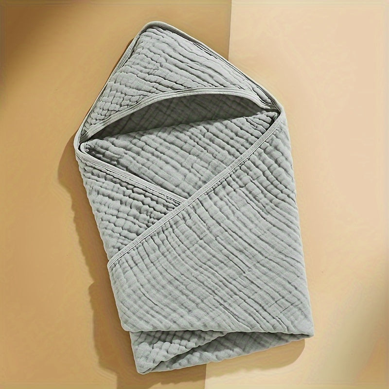 BubBarn Cotton Hooded Baby Towel