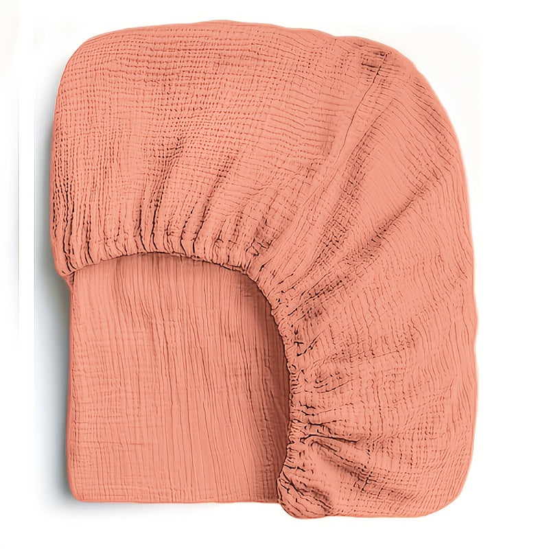 BubBarn Muslin Fitted Crib Sheet
