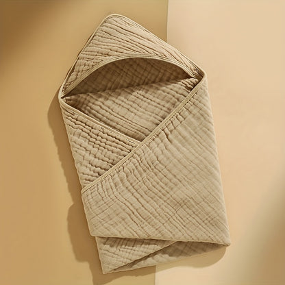 BubBarn Cotton Hooded Baby Towel