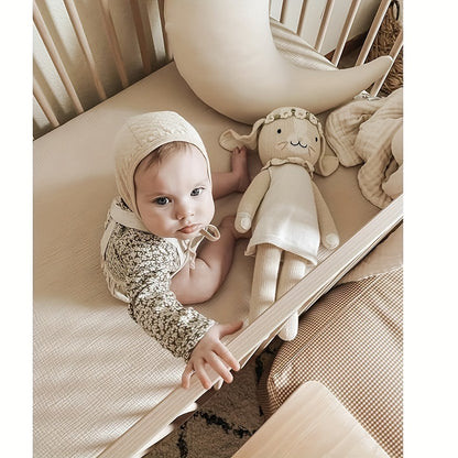 BubBarn Muslin Fitted Crib Sheet