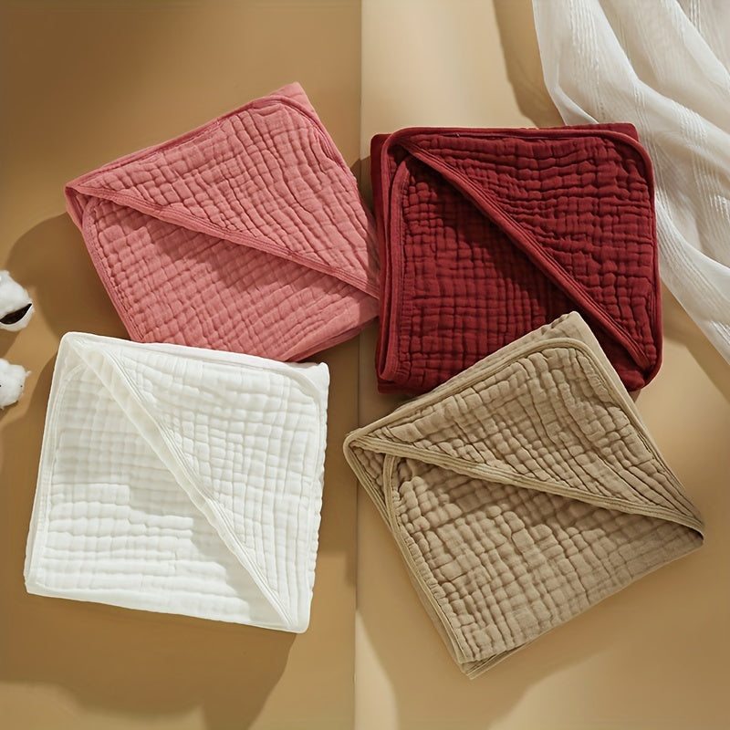 BubBarn Cotton Hooded Baby Towel