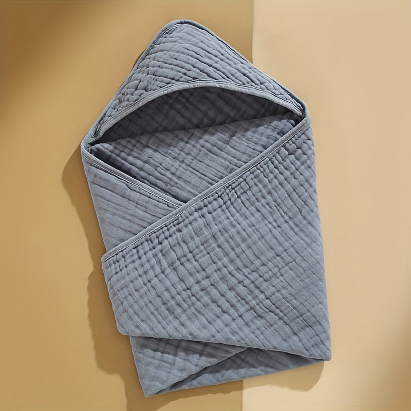 BubBarn Cotton Hooded Baby Towel