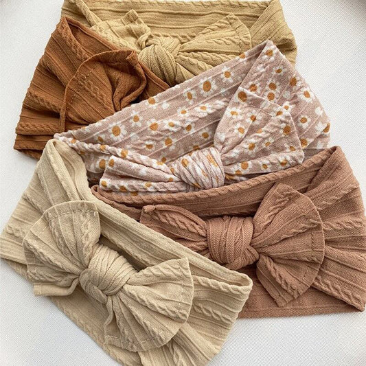 BubBarn Knitted Bow Headbands