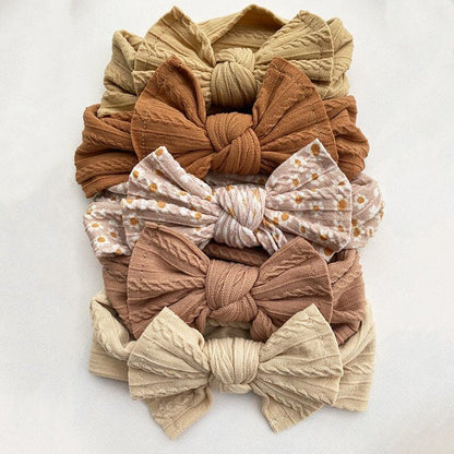 BubBarn Knitted Bow Headbands