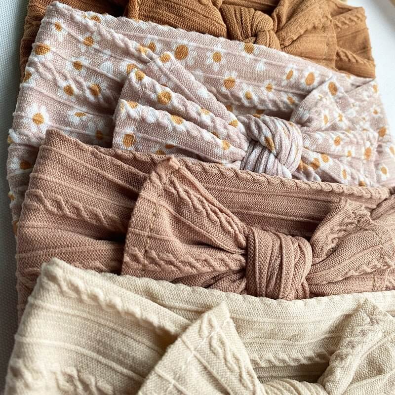 BubBarn Knitted Bow Headbands