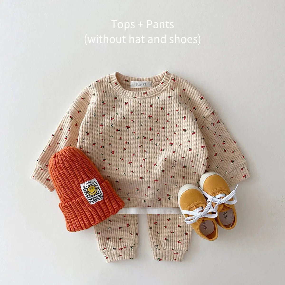 BubBarn Waffle Cotton Set