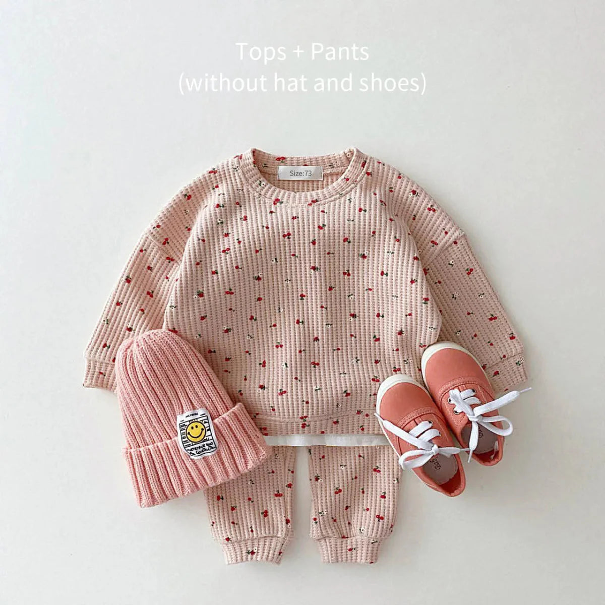 BubBarn Waffle Cotton Set