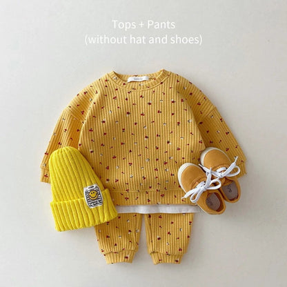 BubBarn Waffle Cotton Set