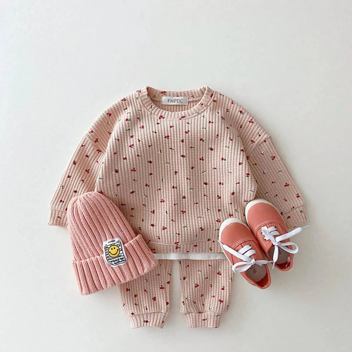BubBarn Waffle Cotton Set