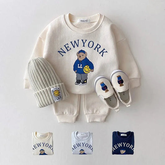 BubBarn Bear Tracksuit Set