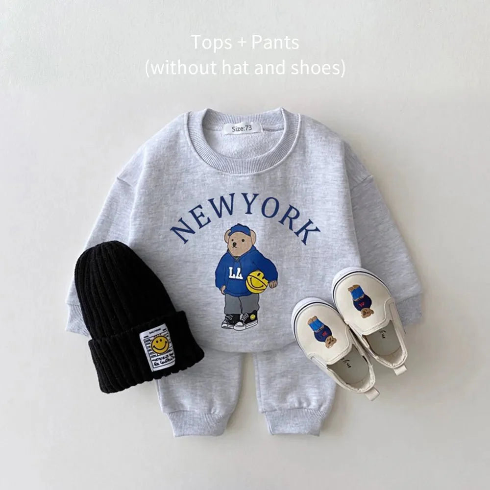 BubBarn Bear Tracksuit Set