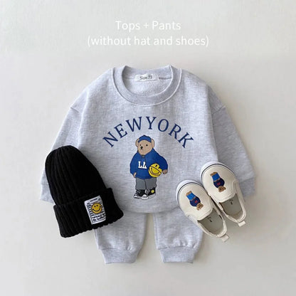 BubBarn Bear Tracksuit Set