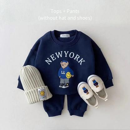 BubBarn Bear Tracksuit Set