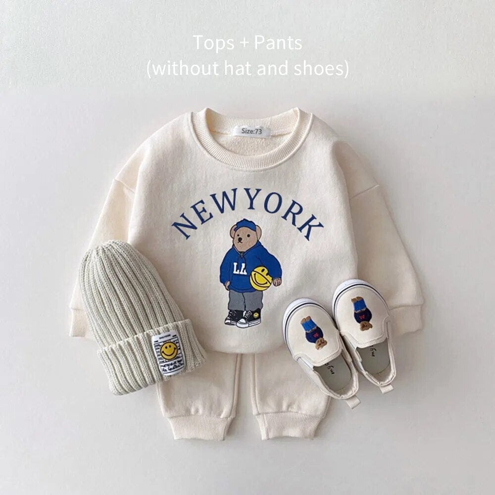BubBarn Bear Tracksuit Set