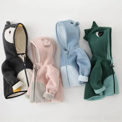BubBarn Animal Fleece Jacket