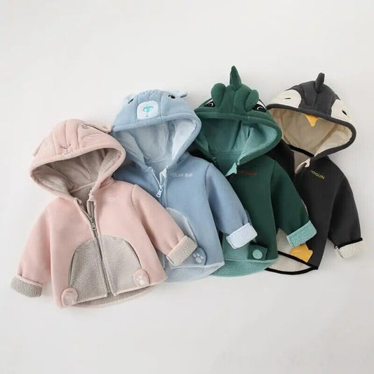 BubBarn Animal Fleece Jacket