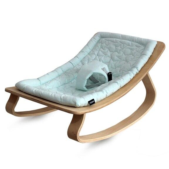 BubBarn Wooden Baby Rocker