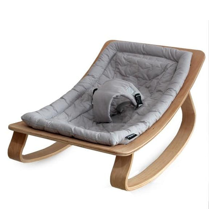 BubBarn Wooden Baby Rocker