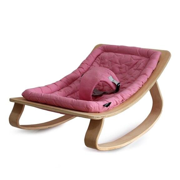 BubBarn Wooden Baby Rocker