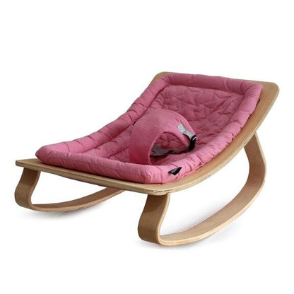 BubBarn Wooden Baby Rocker