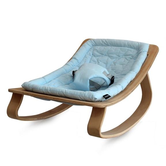 BubBarn Wooden Baby Rocker