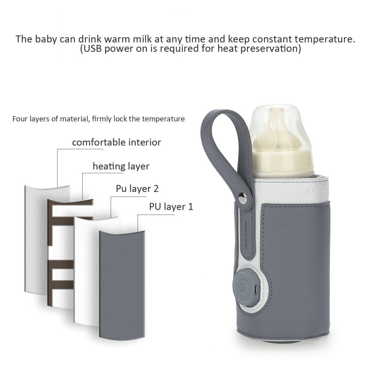 BubBarn Portable Baby Bottle Warmer